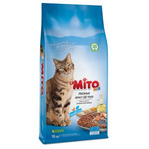 미토(la-mito) 어덜트 치킨+피쉬 9가지성능 기호성 고양이사료 대용량 15kg