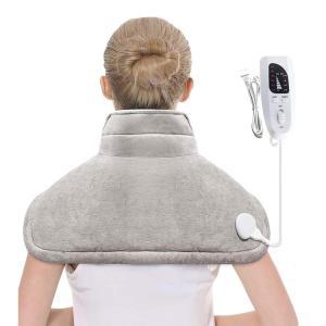 어깨 찜질기 온열 목도리형 담요 전기 패드 히터