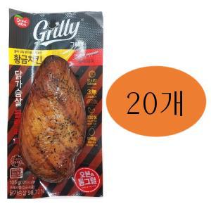 동원 그릴리 황금닭가슴살 블랙페퍼 105g x20개 다이어트 샐러드