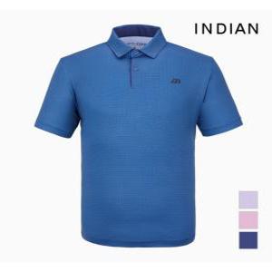 [인디안][INDIAN] 멀티 패턴 에리형 반팔 티셔츠- MITASXM3221