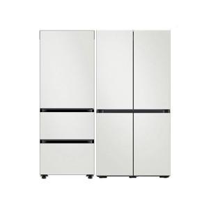[삼성] 비스포크 냉장고 김치냉장고 세트 RF60DB9KF2AP+RQ33C7402AP(메탈)(키트포함)