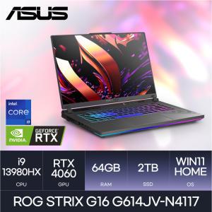 ASUS - i9 4060 ROG STRIX G16 G614JV-N4117 (Win11 / 64GB / 2TB) Gift 마우스 HMC