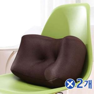 의자용 허리받침대 등쿠션 x2개