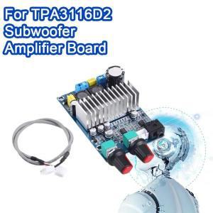 TPA3116D2 서브우퍼 앰프 보드 DC 12-24V 모노 디지털 오디오 파워 홈 자동차 스피커 O6I1