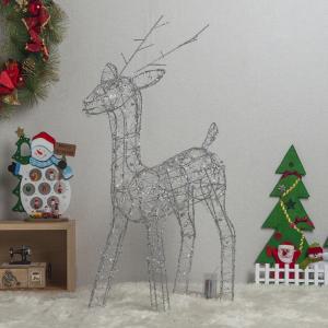 캐럴 샤인 크리스마스 성탄절 장식(실버 사슴)트리장식소품