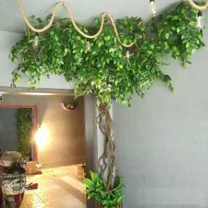 실내 나무 가짜 인조 대형 카페 식물 인조목 매장