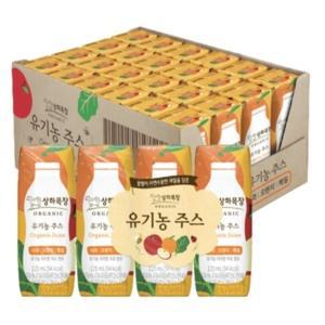 매일 상하목장 유기농 사과오렌지케일 주스 125ml 24팩