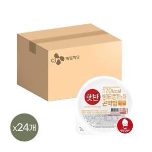 [CJ제일제당]햇반 병아리콩 퀴노아 곤약밥 150g x24개