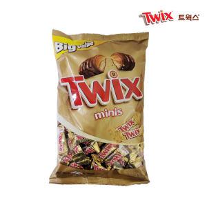 트윅스 미니즈 대용량 간식 개별포장 초코바 초콜릿