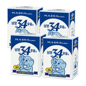 남양 3.4 우유맛 스틱 120T (30Tx4개) 자판기우유 우유분말