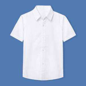 베이직 흰색 반팔 셔츠 9-21호 아동 남아 여아 어린이 초등학생 키즈 행사 촬영 화이트 와이셔츠 남방