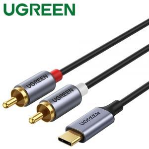 Ugreen U-20193 USB Type C to 2RCA Audio(HiFi DAC)