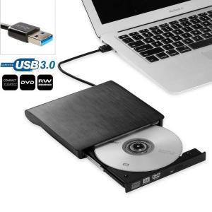 휴대용 USB 3.0 슬림 외장 DVD RW CD 라이터 드라이브 버너 리더 플레이어 노트북 PC용 광학 1 개