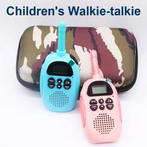 어린이 워키토키, 무선 3km 통화, USB 충전, 야외 부모 자녀 대화형 장난감