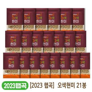 2023 햅곡 벼꽃농부 오색현미 500g*21봉