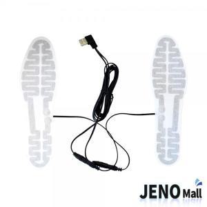 [마롱패션]Fe 5V USB 발열 패드 신발 깔창 DIY 230x65mm HCE6103