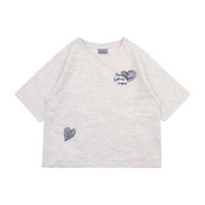 [대구백화점] [빈]여아 라이트그레이 반소매 티셔츠(BY18TS02LG)