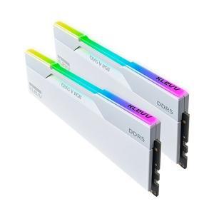ESSENCORE KLEVV DDR5-6400 CL32 CRAS V RGB WHITE 패키지 서린 (64GB(32Gx2))