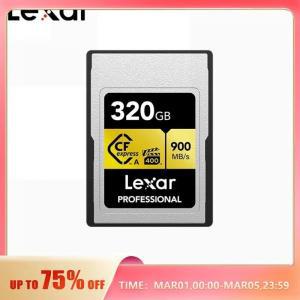CF 카드 Lexar CFA Cfexpress A 타입 메모리 VPG 400 8K 울트라 HD 녹화 읽기 900 MB/s 80GB 성능 CFE