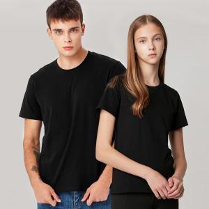 [SKYFASHION](1+1+1)남녀공용 반팔 무지 라운드 면 학생 이너 티셔츠