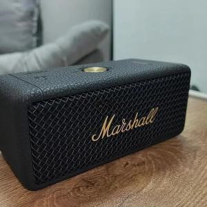 마샬 엠버튼 II 휴대용 블루투스 스피커, IPX7 방수 서브우퍼 스테레오 베이스 사운드, 야외 HK 버전