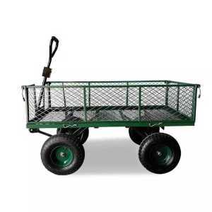 4륜 접이식 농업용 짐차 구루마 트롤리 트레일러 구조 핸드카