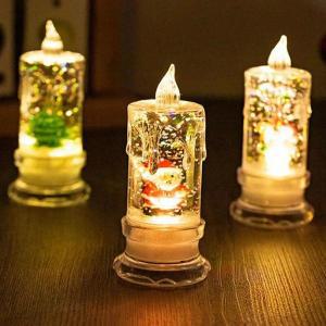 led 촛대 양초 캔들 LED 촛불 초 물 흐름 플라스틱 기둥 깜박이는 조명 크리스마스파티 할로윈 크리스마스