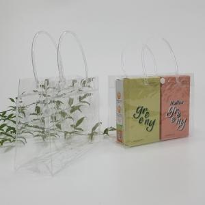 PVC 쇼핑백 가방 투명 선물 비닐 소 가로_MC