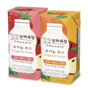 매일 상하 유기농주스 사과딸기케일+오렌지케일 총 48팩