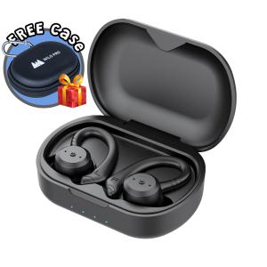 와일드프로 귀걸이형 블루투스 무선 이어폰 MT-BE1018D Premium 스포츠 방수 한국어 지원
