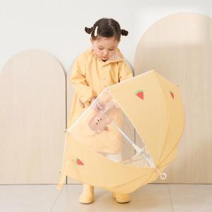 [베베누보] 아기 롤링 우산 어린이 유아 투명 바퀴 우산