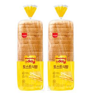 삼립 아침미소토스트 702g 2봉지 토스트 샌드위치식빵 식빵 삼립빵