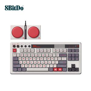 8BitDo 무선 기계식 게이밍 키보드/레트로 메카니컬 키보드 87키 텐키리스 배열/세중모