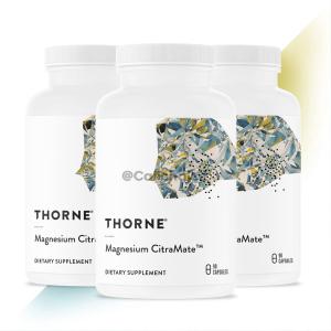 Thorne 쏜리서치 마그네슘 시트라메이트 Magnesium CitraMate 90캡슐 3병