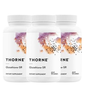 Thorne 쏜리서치 Glutathione-SR 글루타치온 60캡슐 3병