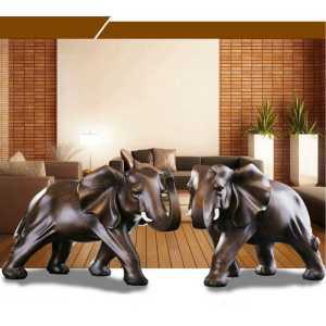 코끼리 조각상 코끼리상 장식 선물 행운 재물운 사무실 인테리어 소품