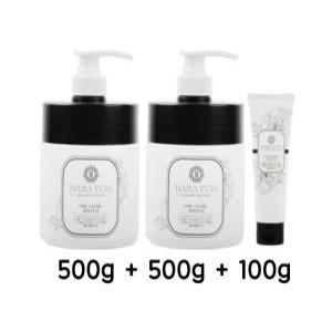 하라유키 원크리닉 시스템 500g+500g+100g/헤어팩 홈케어 트리트먼트