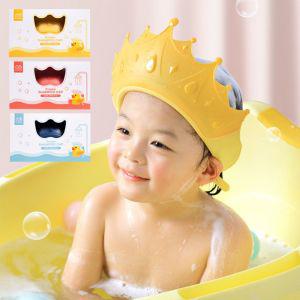 [블루마켓]유아 아기 머리 왕관 샴푸캡 샤워캡 헤어캡 귀마개 아기샴푸캡 어른샴푸캡 아기헤어캡 아기샤워