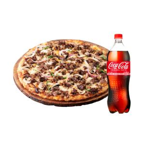 [도미노피자] 리얼불고기 피자(오리지널)L+콜라1.25L