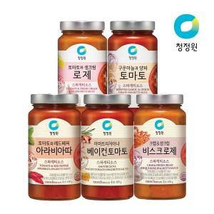 [하프클럽/청정원]스파게티소스 600g x 2개 / 5종 택1/토마토/로제