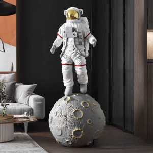 우주비행사장식 우주인모형 피규어 대형 장식 우주인 장식품 조형물 입구 로비 과학관 행사 전시