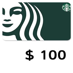 [US전용] 스타벅스 e기프트카드 100달러