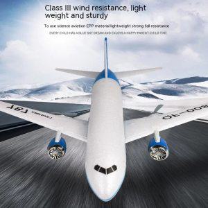 무선조종rc비행기 비행기장난감 모델 RC 보잉 787 글라이더 Qf008 전기 리모컨 3 채널 고정익 항공기 어린