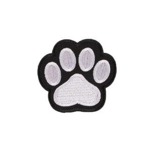 저스트씨 개 발 자수 패치 의류 배지 액세서리 DIY 아이언 바느질 고양이 발톱 엠블럼 스티커 5