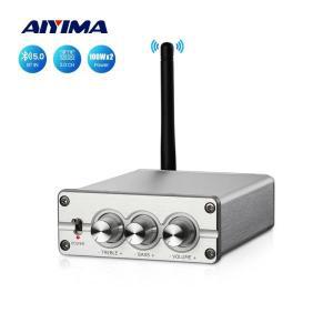 AIYIMA 미니 하이파이 앰프 루투스 사운드 파워 100W 스테레오 클래스 D 베이스 트레 홈 시어터 TPA3116