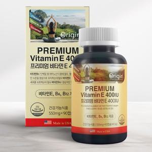 프리미엄 비타민E 550mg90캡슐 청정자연 미국산 과격한운동 항산화 영양소 활성산소 세포보호