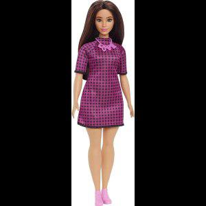 애착인형 Mattel Barbie Fashionistas 인형 꽃 드레스 달콤한 캐주얼 의류 및 액세서리 소녀용 장난감 컬렉