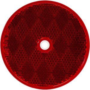 Buyers Products Company 구매자 제품 5623316 3.1875 인치 빨간색 원형 도트 볼트 온 반사경 중앙 장착 구