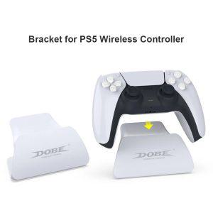 PS5충전거치대 게임패드 디스플레이 스탠드 안정적인 베이스 플레이스테이션 5 무선 게임 컨트롤러 데스크