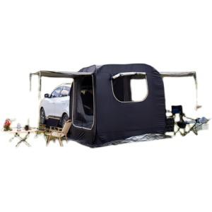 차박도킹텐트꼬리텐트 꼬리텐트 도킹텐트 SUV 후면 확장 텐트 자동차 사이드 캠핑 지붕 야외 트렁크